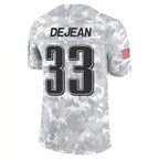 Kooe P.Eagles #33 Cooper DeJean Player Arctic Camo Salute to Service Limited Stitched Jerseys