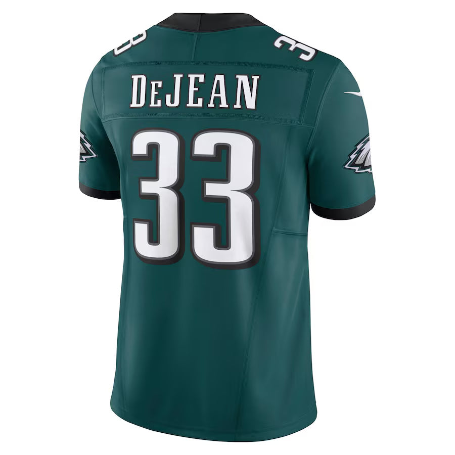Kooe P.Eagles #33 Cooper DeJean Player Midnight Green Vapor F.U.S.E. Limited Stitched Jerseys