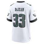 Kooe P.Eagles #33 Cooper DeJean Player White Home Game Stitched Jerseys