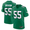 Kooe P.Eagles #55 Brandon Graham Kelly Green Alternate Game Stitched Jerseys