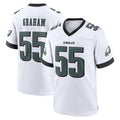 Kooe P.Eagles #55 Brandon Graham Player White Home Game Stitched Jerseys
