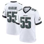 Kooe P.Eagles #55 Brandon Graham Player White Home Game Stitched Jerseys