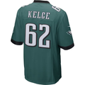 Kooe P.Eagles #62 Jason Kelce Midnight Green Game Stitched Jerseys