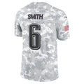 Kooe P.Eagles #6 DeVonta Smith Arctic Camo 2024 Salute to Service Limited Stitched Jerseys