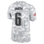 Kooe P.Eagles #6 DeVonta Smith Arctic Camo 2024 Salute to Service Limited Stitched Jerseys