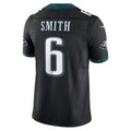 Kooe P.Eagles #6 DeVonta Smith Black Alternate Vapor F.U.S.E. Limited Stitched Jerseys