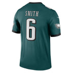 Kooe P.Eagles #6 DeVonta Smith Green Legend Player Performance Top Stitched Jerseys