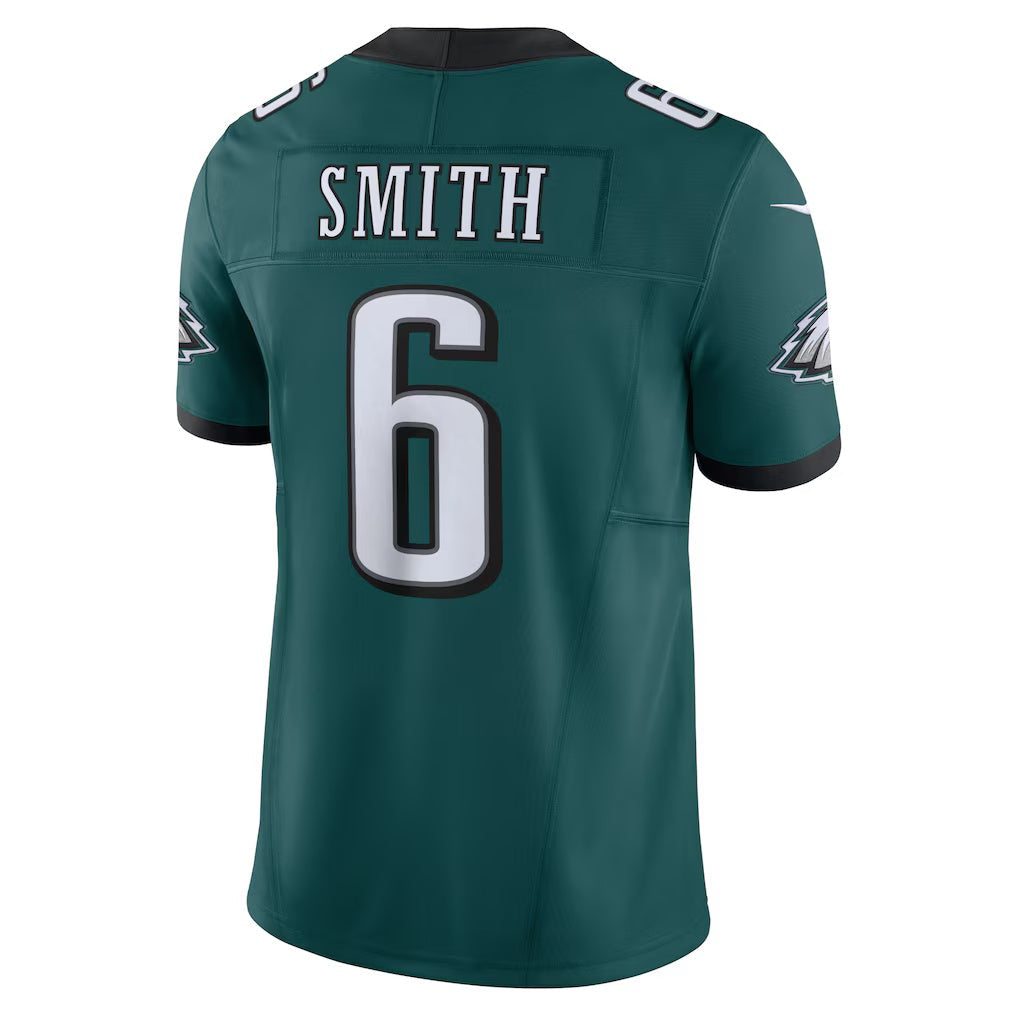 Kooe P.Eagles #6 DeVonta Smith Green Vapor F.U.S.E. Limited Stitched Jerseys