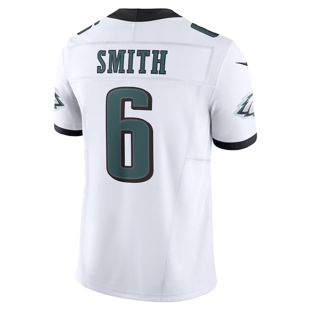 Kooe P.Eagles #6 DeVonta Smith White Vapor F.U.S.E. Limited Stitched Jerseys