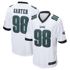 Kooe P.Eagles #98 Jalen Carter White Game Stitched American Stitched Jerseys