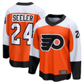 Kooe P.Flyers #24 Nick Seeler Orange Home Practice Jerseys