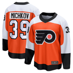 Kooe P.Flyers #39 Matvei Michkov Orange Home Premium Jerseys