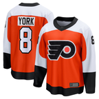 Kooe P.Flyers #8 Cam York Orange Home Breakaway Jerseys