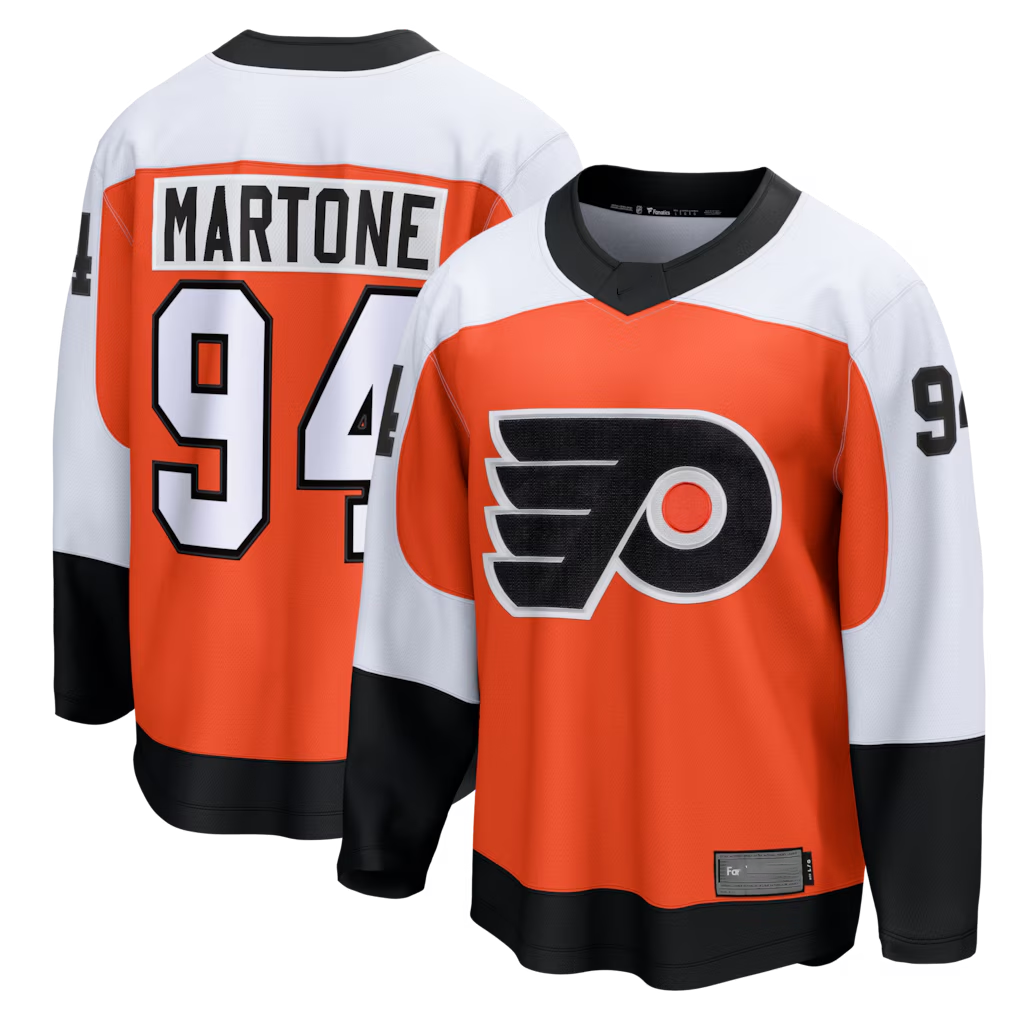 Kooe P.Flyers #94 Porter Martone Orange Breakaway Jerseys