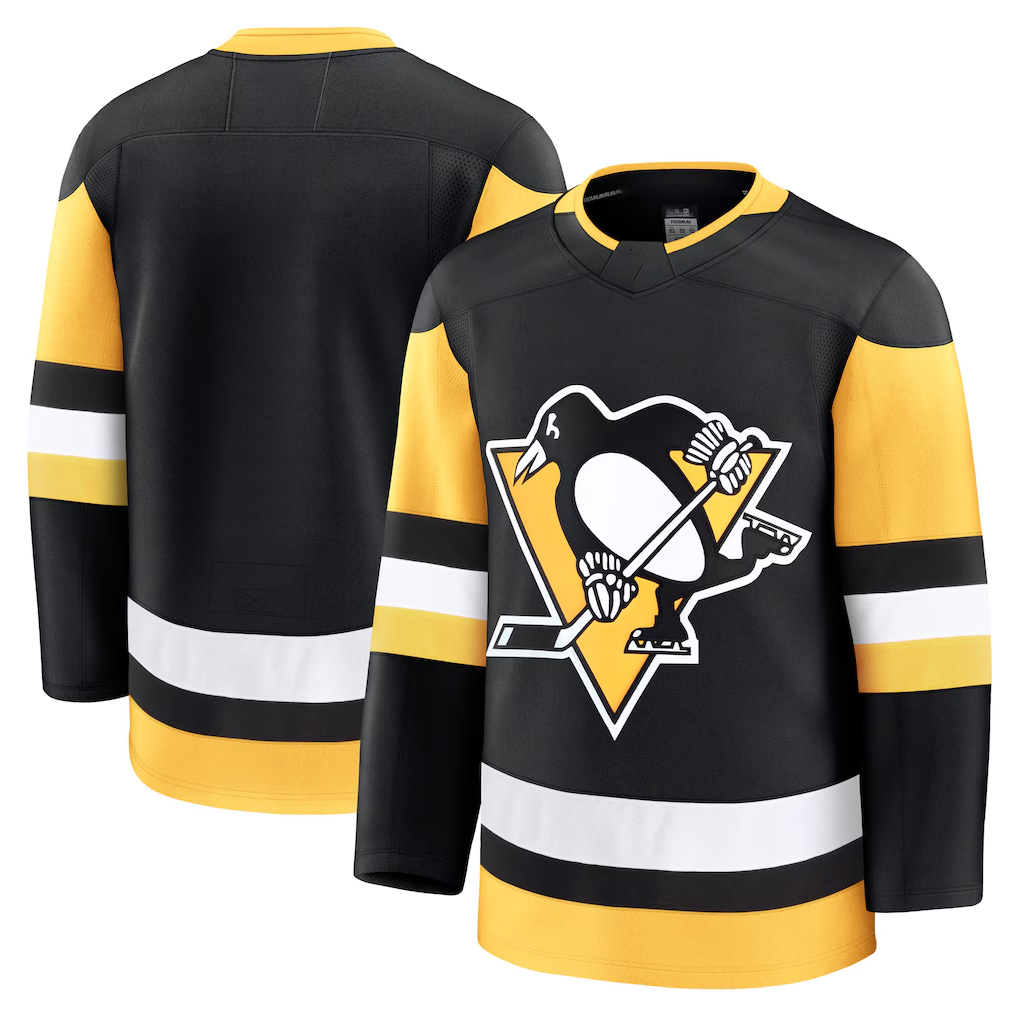 Kooe P.Penguins Black 2024 Military Appreciation Practice Jerseys