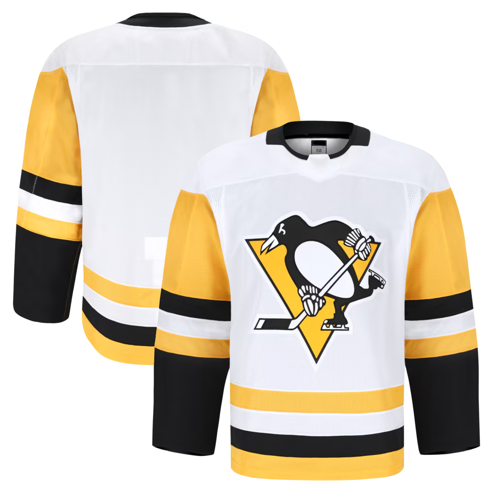 Kooe P.Penguins White Away Premium Jersey