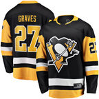 Kooe P.Penguins #27 Ryan Graves Black Home Breakaway Jerseys