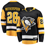 Kooe P.Penguins #28 Parker Wotherspoon Black Home Breakaway Jerseys