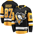 Kooe P.Penguins #87 Sidney Crosby Black Captain Patch Home Breakaway Jerseys
