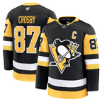 Kooe P.Penguins #87 Sidney Crosby Black Home Premium Jerseys