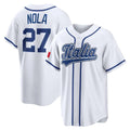 Kooe P.Phillies #27 Aaron Nola Player White 2026 World Classic Limited Stitched Jerseys