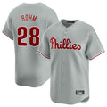 Kooe P.Phillies #28 Alec Bohm Player Gray Home Limited Stitched Jerseys