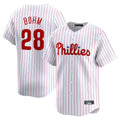 Kooe P.Phillies #28 Alec Bohm Player White Home Limited Stitched Jerseys