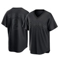 Kooe P.Phillies #2 Justin Crawford Player Black Pitch Fashion Limited T-shirt Stitched Jerseys