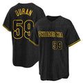 Kooe P.Phillies #59 Jhoan Duran Player Black Snake Skin City Home Game Stitched Jerseys