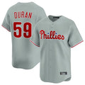 Kooe P.Phillies #59 Jhoan Duran Player Gray Home Limited Stitched Jerseys