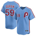 Kooe P.Phillies #59 Jhoan Duran Player Light Blue Home Limited Stitched Jerseys