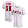 Kooe P.Phillies #59 Jhoan Duran Player White Home Limited Elite Stitched Jerseys