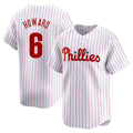 Kooe P.Phillies #6 Ryan Howard Player White Home Limited Stitched Jerseys
