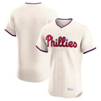 Kooe P.Phillies Blank Player Cream Home Limited Elite Stitched Jerseys