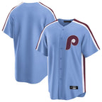 Kooe P.Phillies Blank Player Light Blue Home Limited Stitched Jerseys