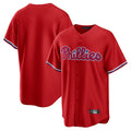 Kooe P.Phillies Blank Player Red Home Game Stitched Jerseys