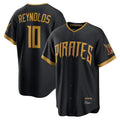 Kooe P.Pirates #10 Bryan Reynolds Player Black 2026 City Connect Home Game Stitched Jerseys