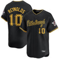 Kooe P.Pirates #10 Bryan Reynolds Player Black Alt Home Limited Stitched Jerseys