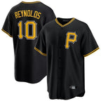 Kooe P.Pirates #10 Bryan Reynolds Player Black Alternate 2025 Home Game Stitched Jerseys