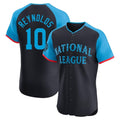 Kooe P.Pirates #10 Bryan Reynolds Player Navy National League All-Star Home Limited Elite Stitched Jerseys