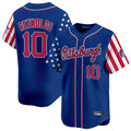 Kooe P.Pirates #10 Bryan Reynolds Player Royal 2025 Independence Day Vapor Premier Limited Stitched Jerseys