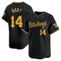 Kooe P.Pirates #14 Joey Bart Player Black Alt Home Limited Stitched Jerseys