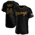 Kooe P.Pirates #14 Joey Bart Player Black Home Limited Elite Stitched Jerseys