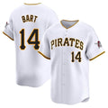 Kooe P.Pirates #14 Joey Bart Player White Home Limited Stitched Jerseys