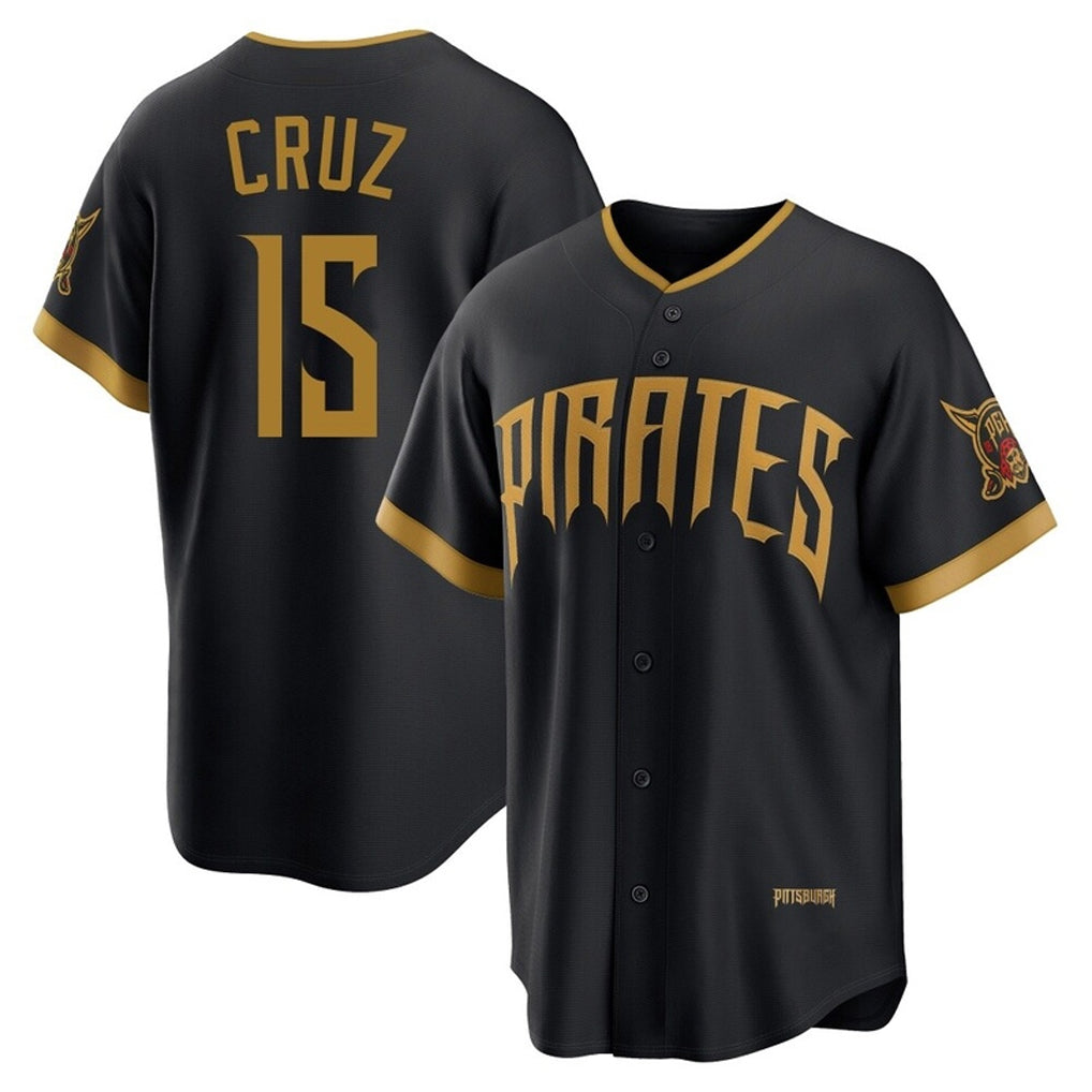 Kooe P.Pirates #15 Oneil Cruz Player Black 2026 City Connect Home Game Stitched Jerseys