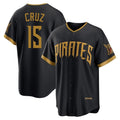 Kooe P.Pirates #15 Oneil Cruz Player Black 2026 City Connect Home Game Stitched Jerseys