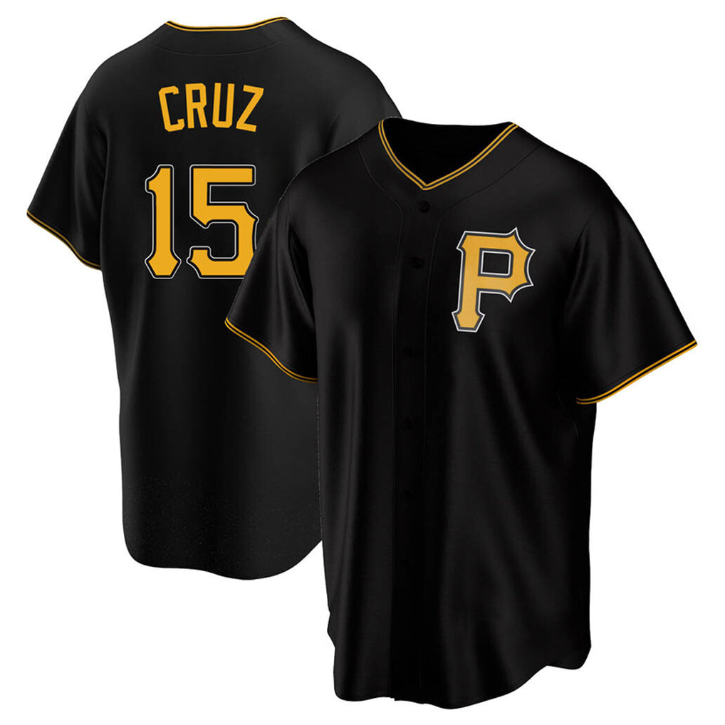 Kooe P.Pirates #15 Oneil Cruz Player Black Alternate 2025 Home Game Stitched Jerseys