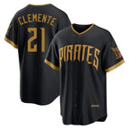 Kooe P.Pirates #21 Roberto Clemente Player Black 2026 City Connect Home Limited Stitched Jerseys