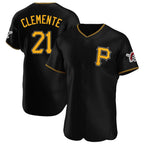 Kooe P.Pirates #21 Roberto Clemente Player Black Alternate 2025 Home Limited Elite Stitched Jerseys