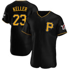 Kooe P.Pirates #23 Mitch Keller Player Black Home Limited Elite Stitched Jerseys
